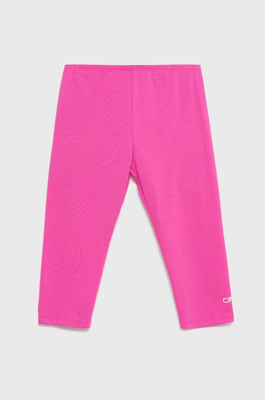 CMP leggins copii culoarea violet, neted