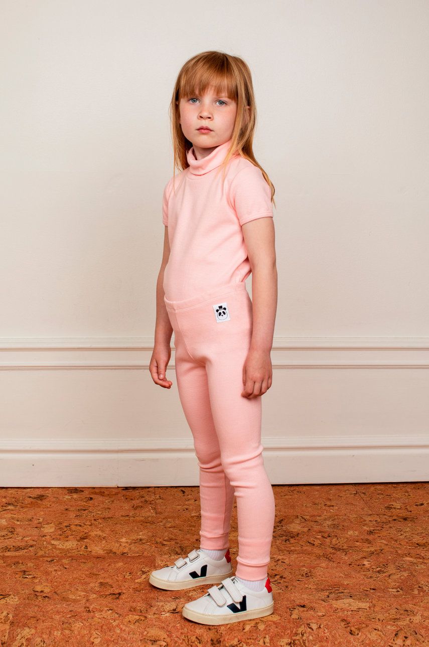 Детские леггинсы Mini Rodini цвет розовый однотонные в Чернигове Детские леггинсы Mini Rodini цвет розовый однотонные в Чернигове