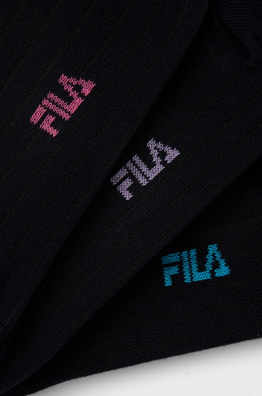 

Шкарпетки Fila (3-pack) колір синій