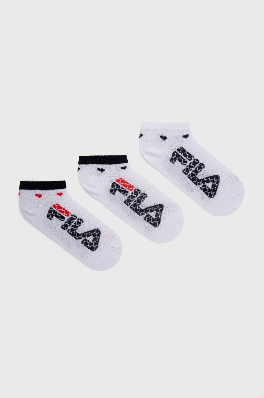 

Детские носки Fila (3-pack) цвет белый