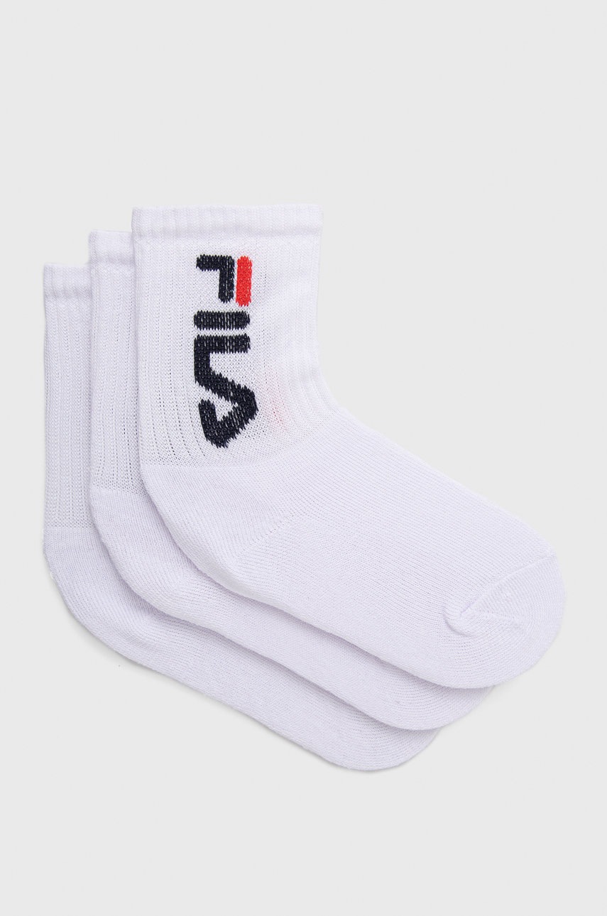 

Детские носки Fila (3-pack) цвет белый