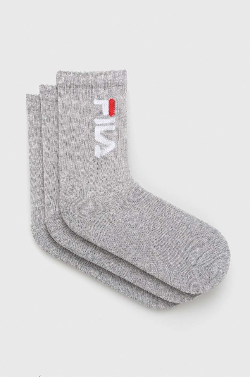 

Детски чорапи Fila в сиво, Сив