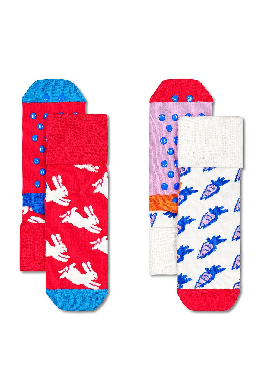 Happy Socks skarpetki dziecięce Bunny & Carrot (2-pack)