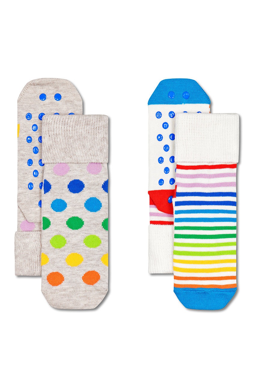 

Детски чорапи Happy Socks (2 чифта), Многоцветен