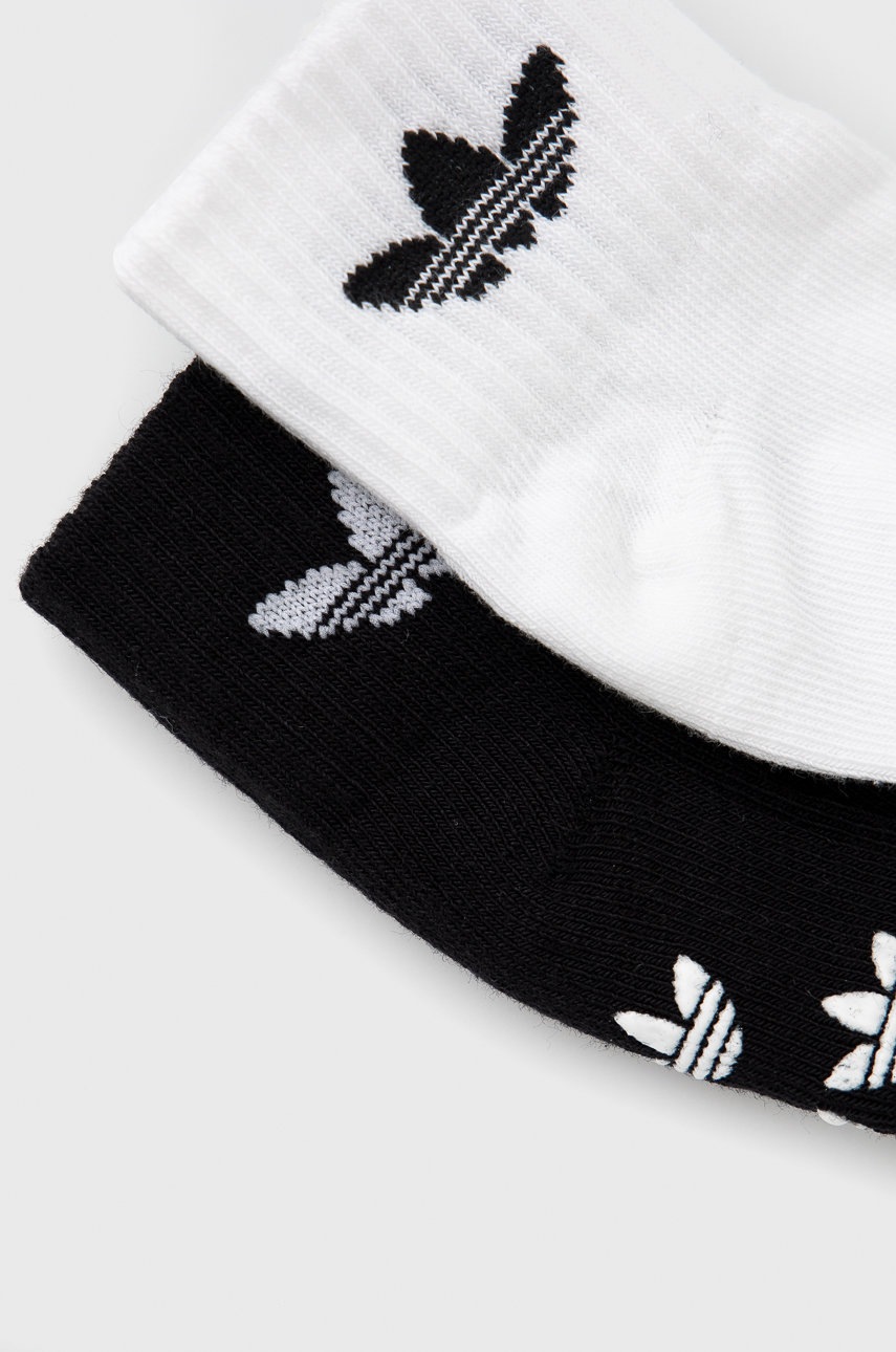 

Дитячі шкарпетки adidas Originals (2-pack) H32448 колір чорний