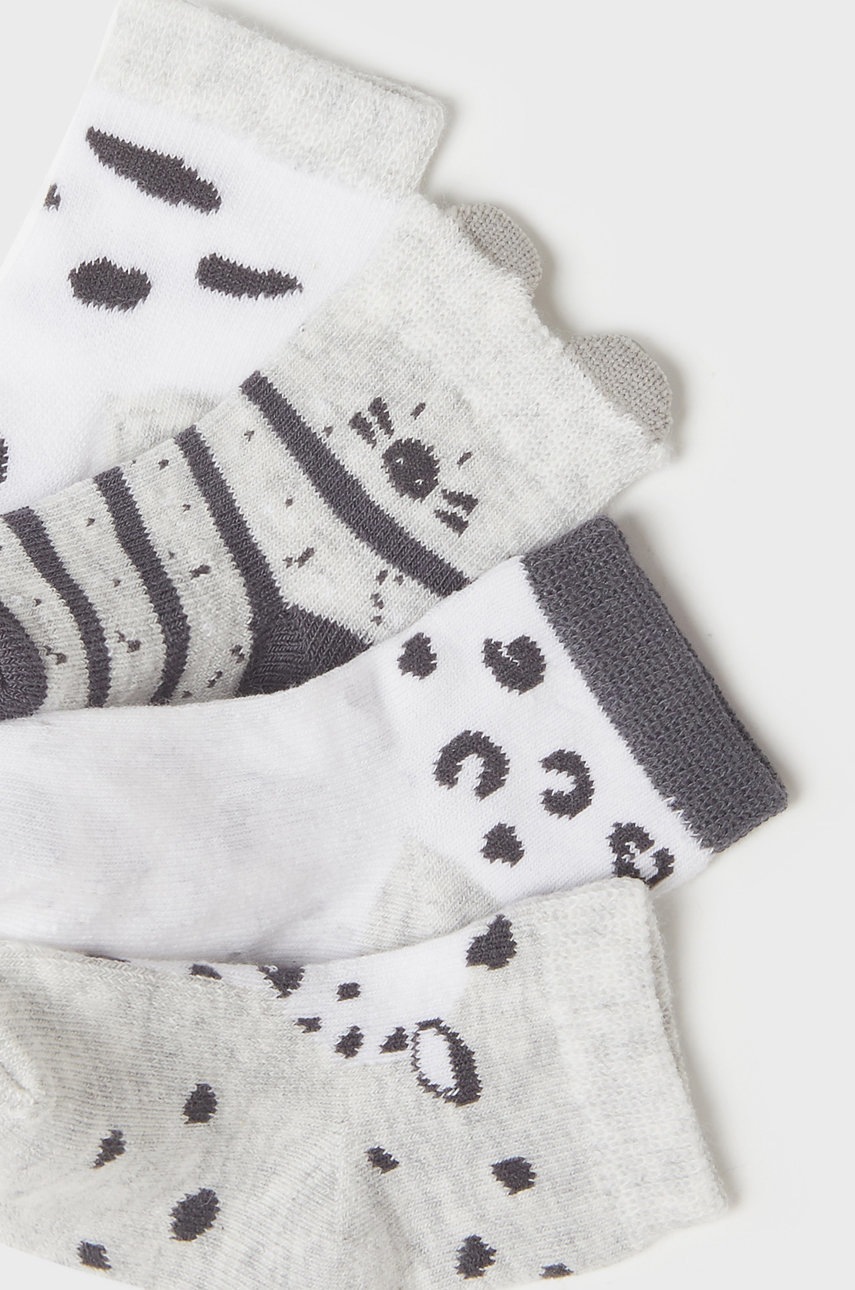 

Дитячі шкарпетки Mayoral Newborn 4-pack колір сірий