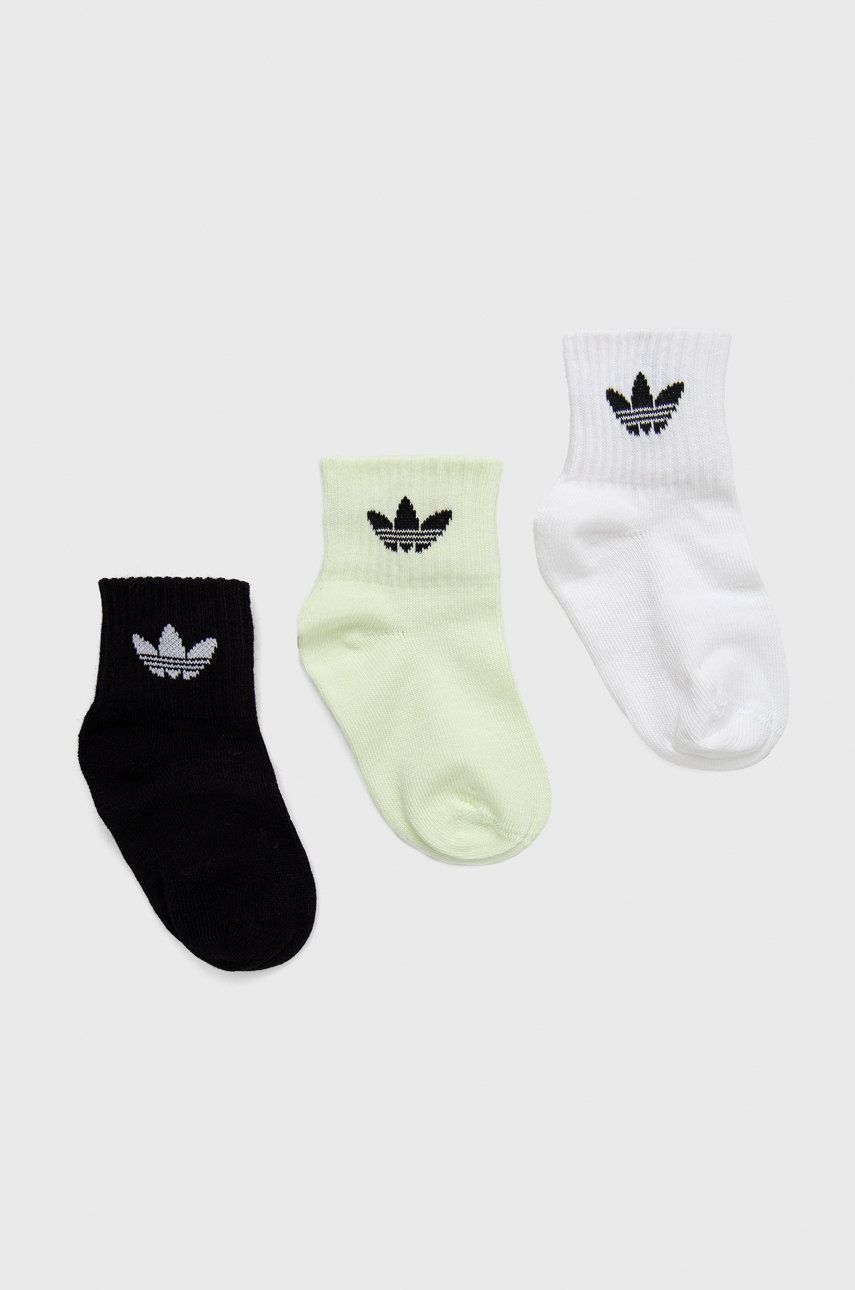 

Детски чорапи adidas Originals в бяло, Бял
