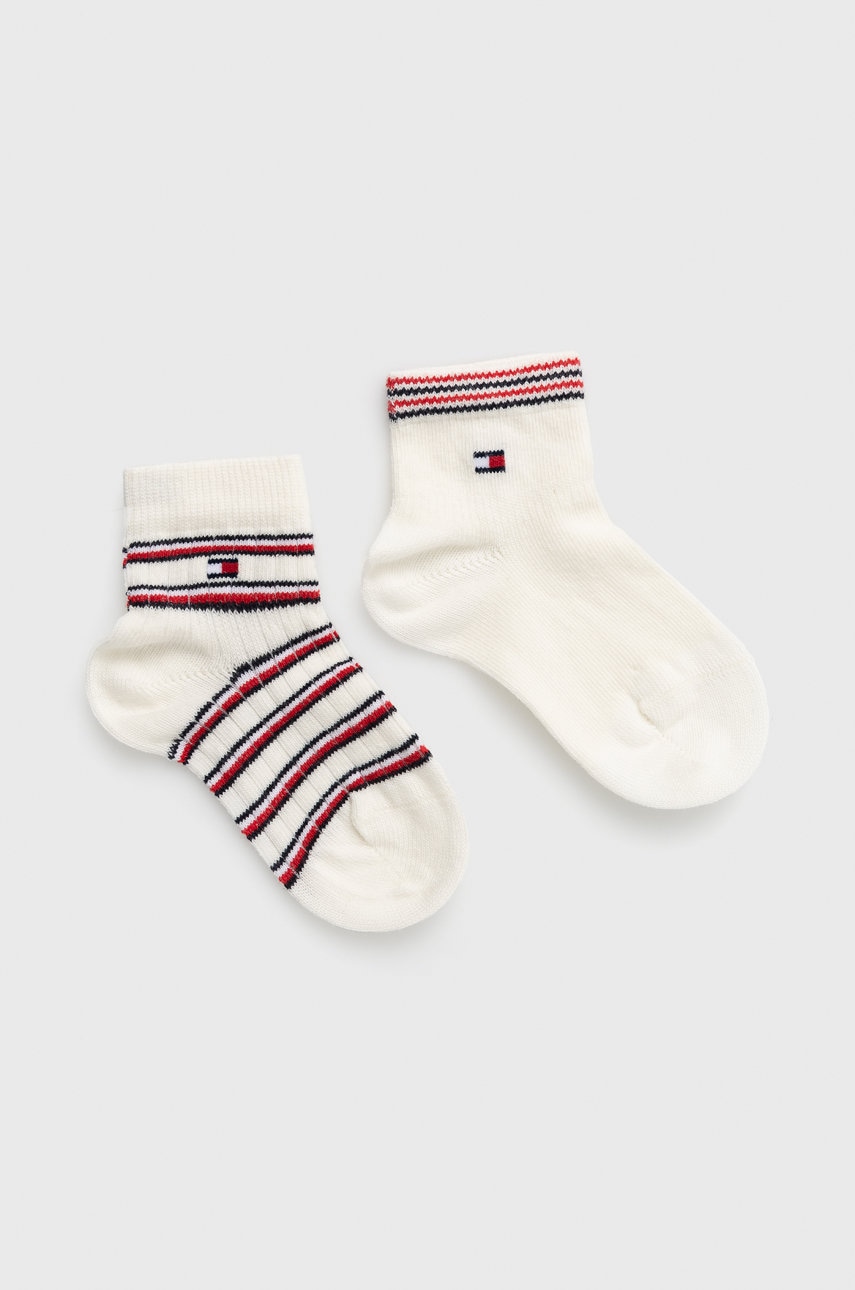 

Детски чорапи Tommy Hilfiger в бежово, Бежов