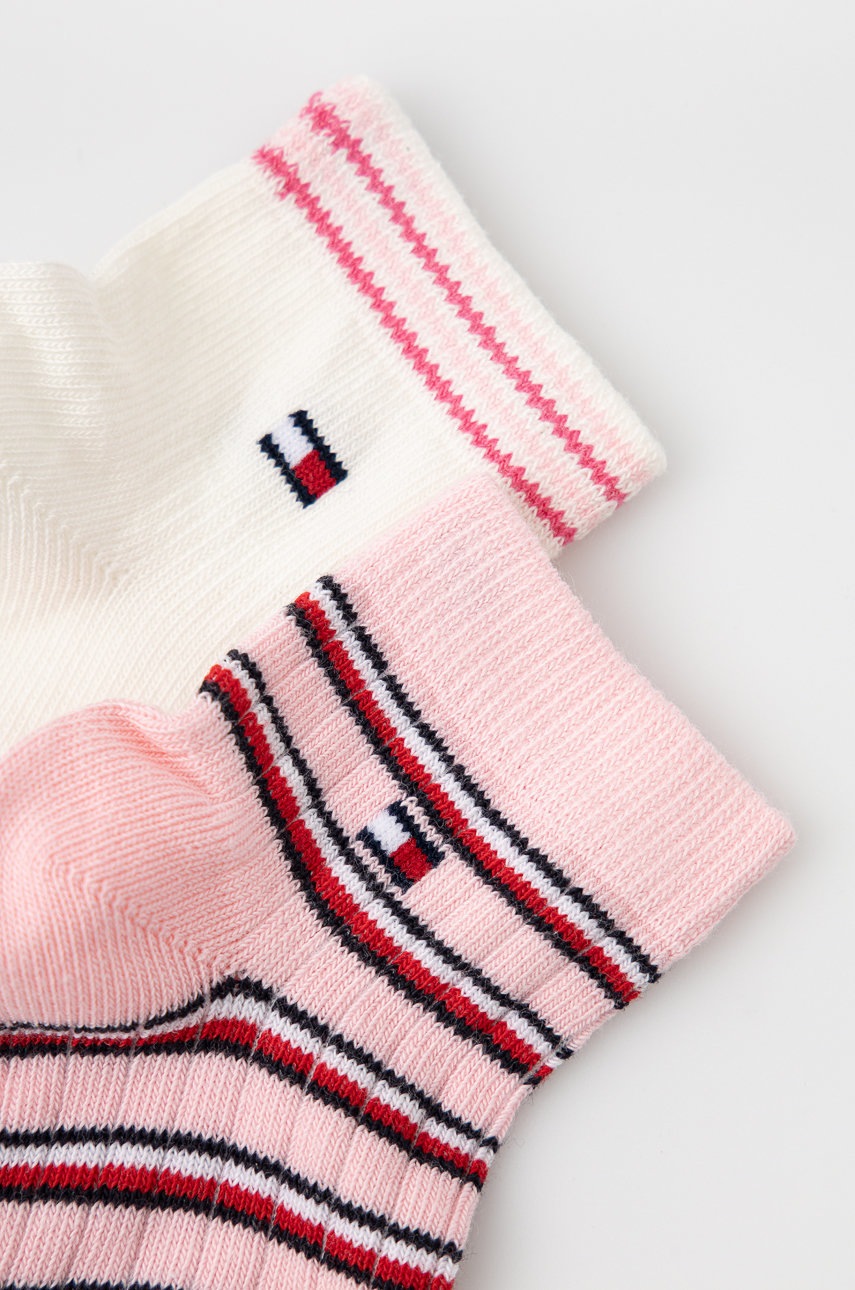 

Дитячі шкарпетки Tommy Hilfiger колір рожевий