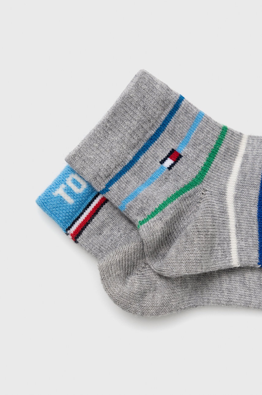 

Детские носки Tommy Hilfiger цвет серый