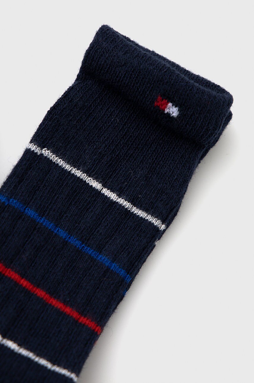 

Дитячі легінси Tommy Hilfiger колір синій візерунок