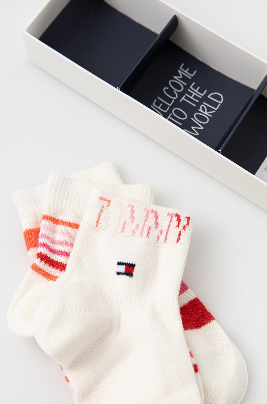 

Детские носки Tommy Hilfiger цвет розовый