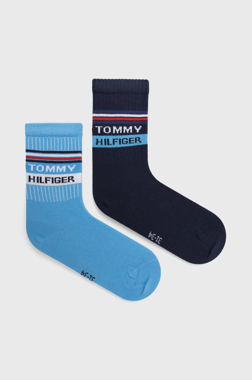 

Детски чорапи Tommy Hilfiger, Син