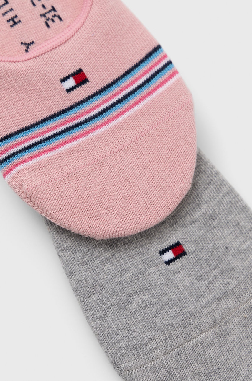

Дитячі шкарпетки Tommy Hilfiger колір рожевий