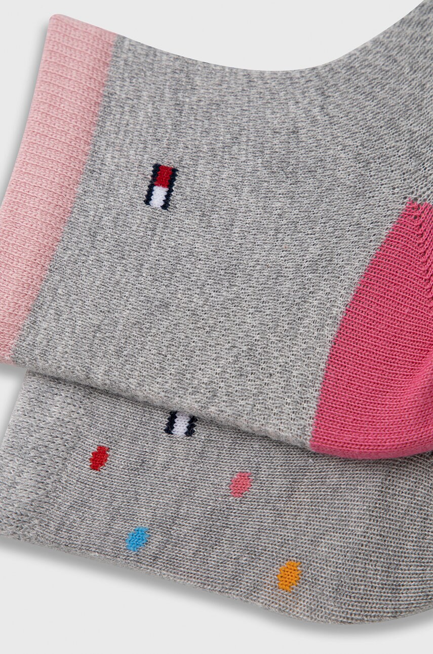 

Дитячі шкарпетки Tommy Hilfiger колір сірий