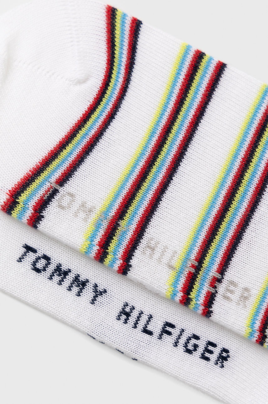 

Дитячі шкарпетки Tommy Hilfiger колір білий