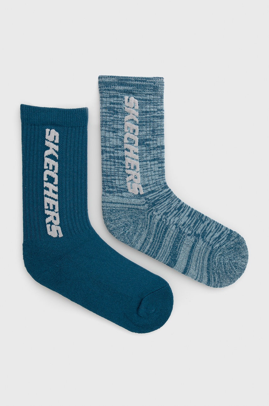 

Детски чорапи Skechers (2 чифта), Син