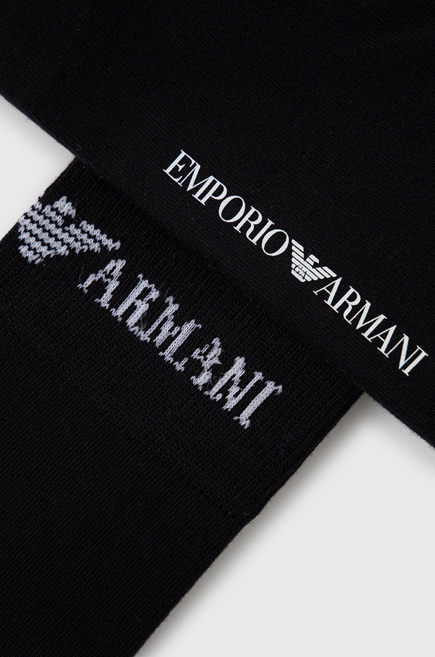 

Носки Emporio Armani Underwear (3-pack) мужские цвет чёрный