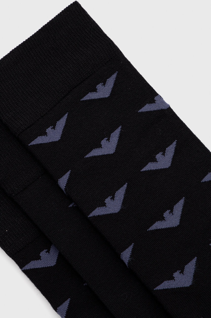 

Шкарпетки Emporio Armani Underwear (3-pack) чоловічі колір чорний