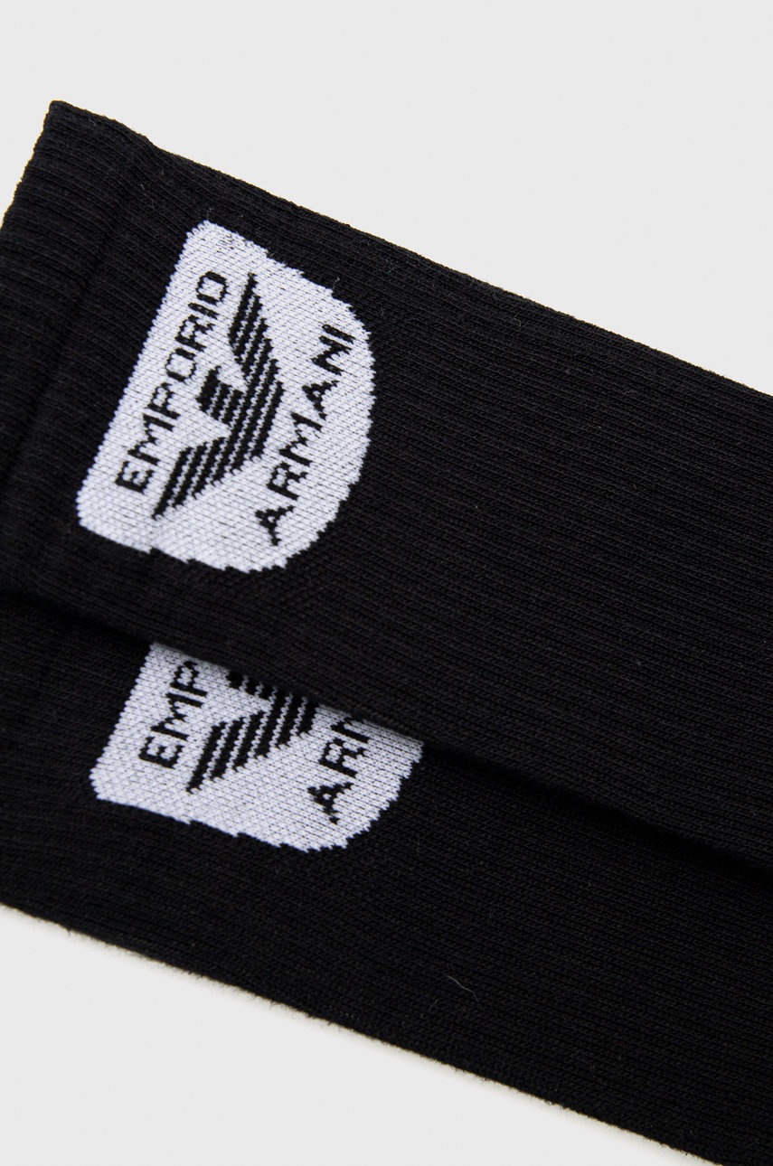 

Носки Emporio Armani Underwear (2-pack) мужские цвет чёрный