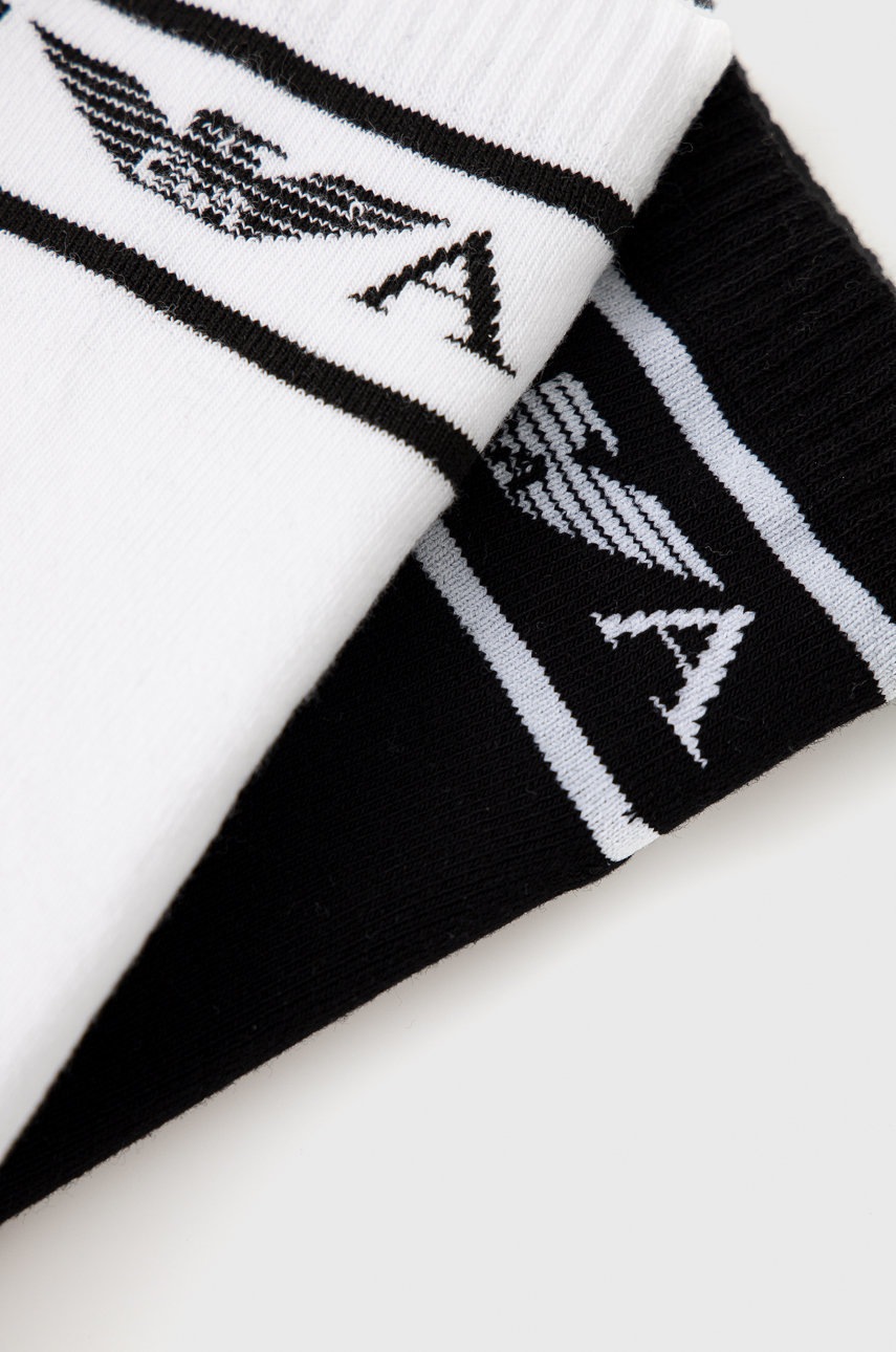 

Шкарпетки Emporio Armani Underwear (2-pack) чоловічі колір білий
