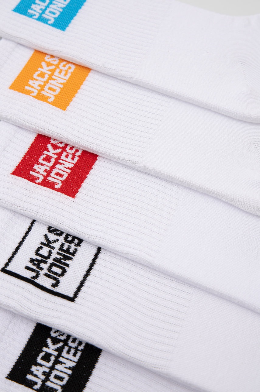 

Носки Jack & Jones (5-pack) мужские цвет белый