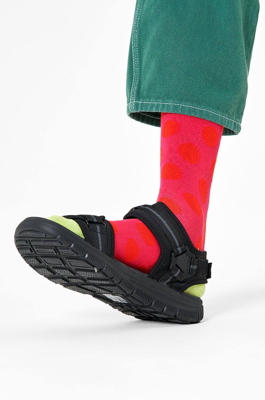 

Чорапи Happy Socks мъжки в червено, Червен
