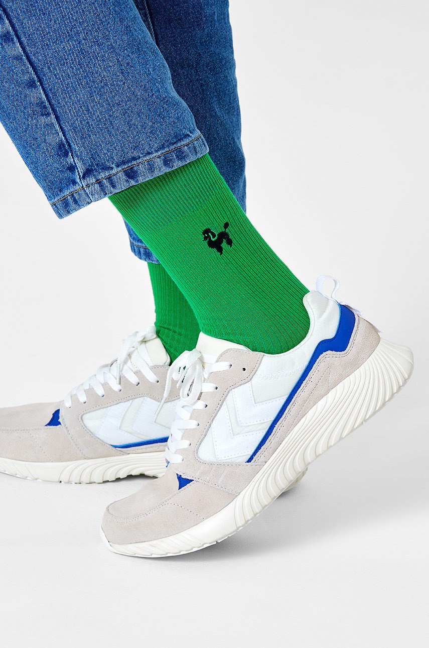 

Чорапи Happy Socks мъжки в зелено, Зелен