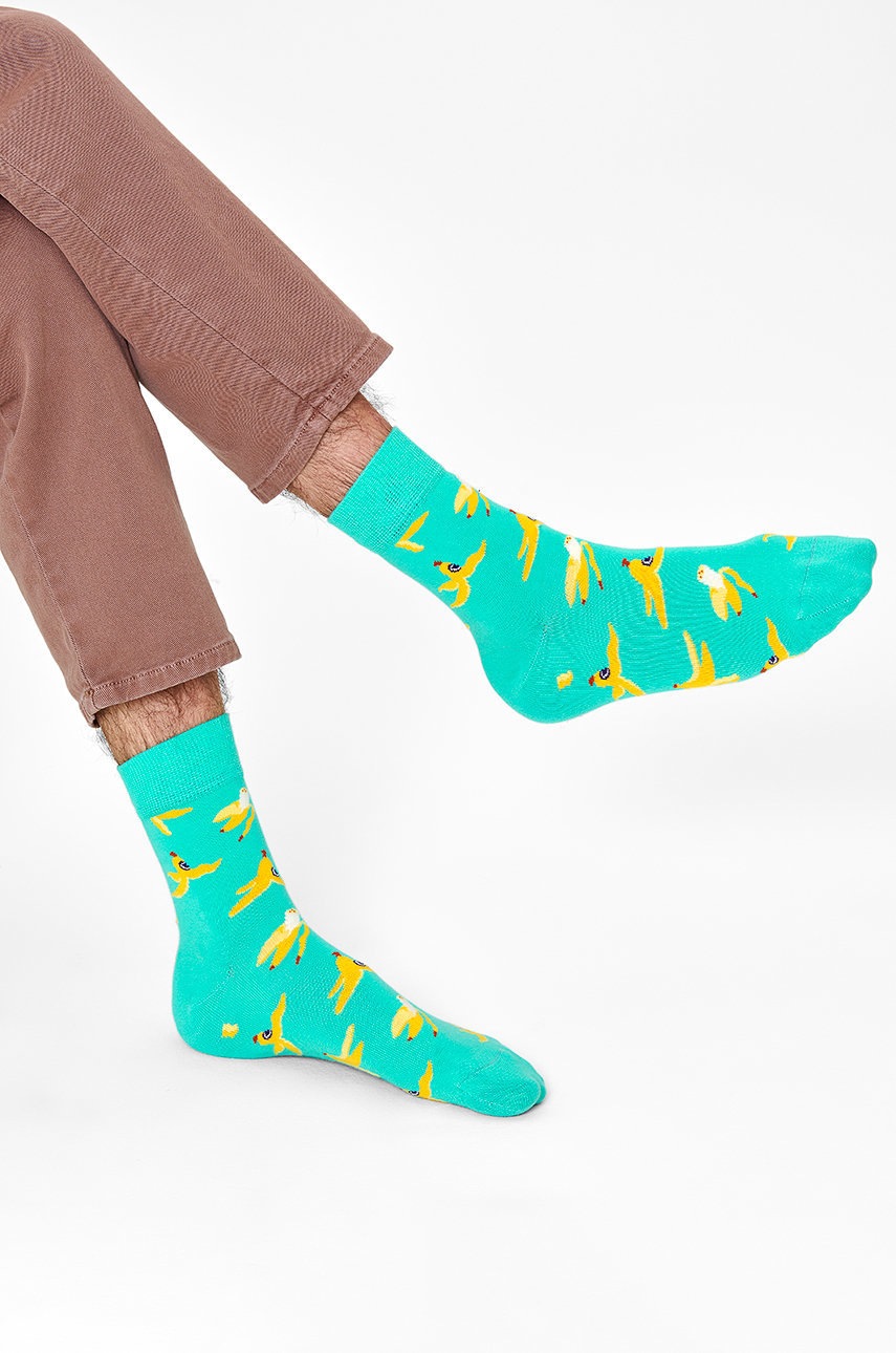 

Шкарпетки Happy Socks чоловічі колір бірюзовий