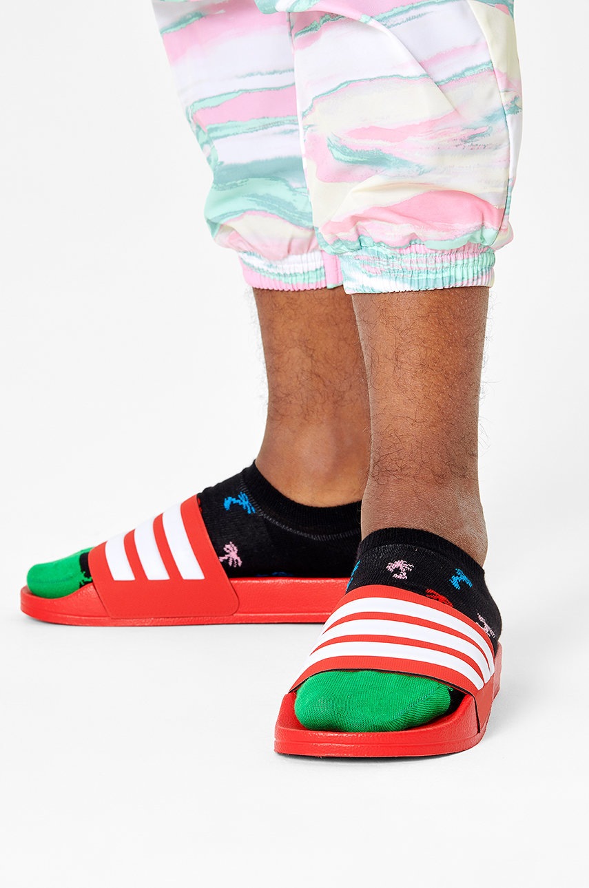 

Чорапи Happy Socks мъжки в черно, Черен