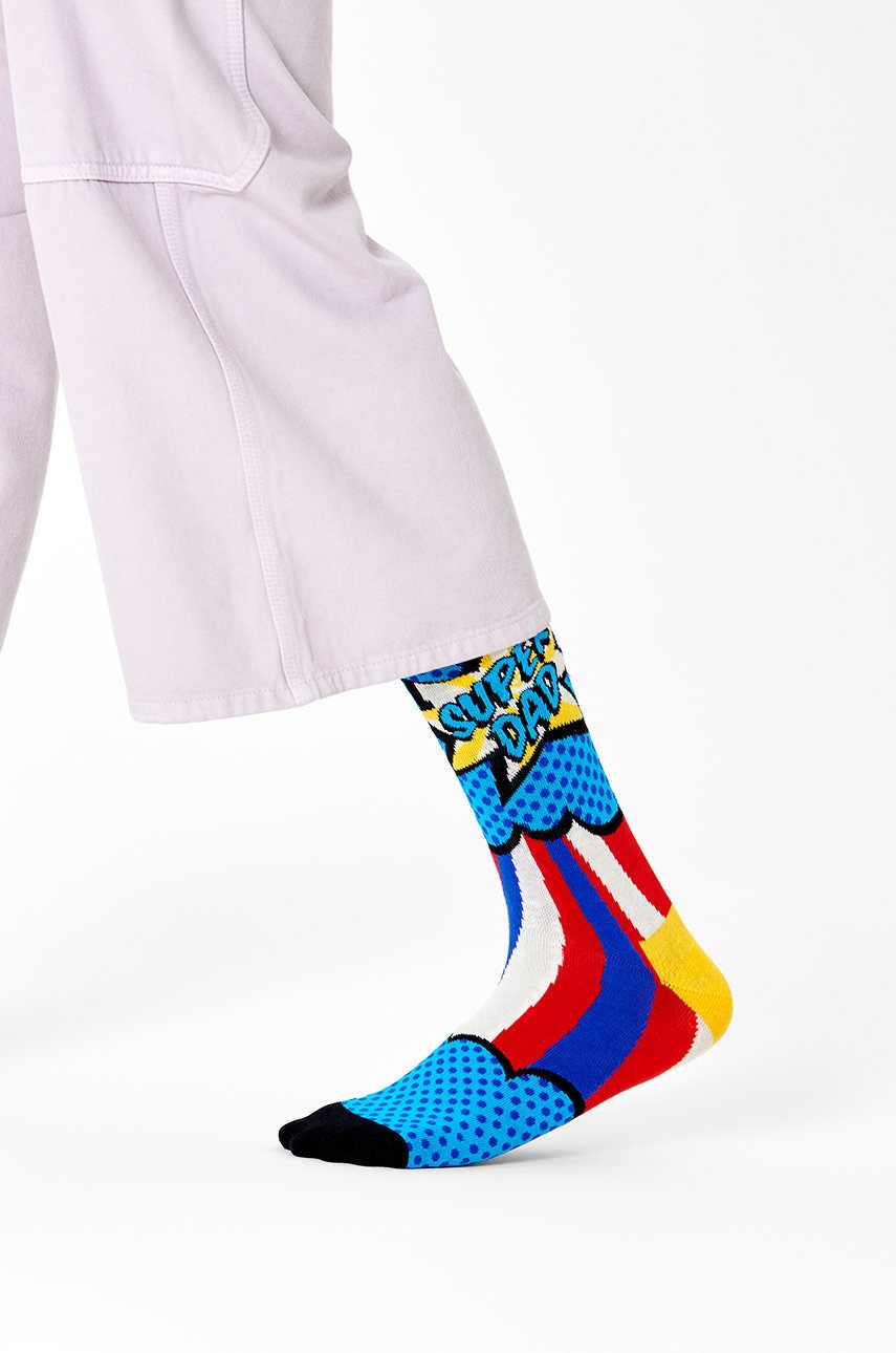 

Чорапи Happy Socks мъжки, Син