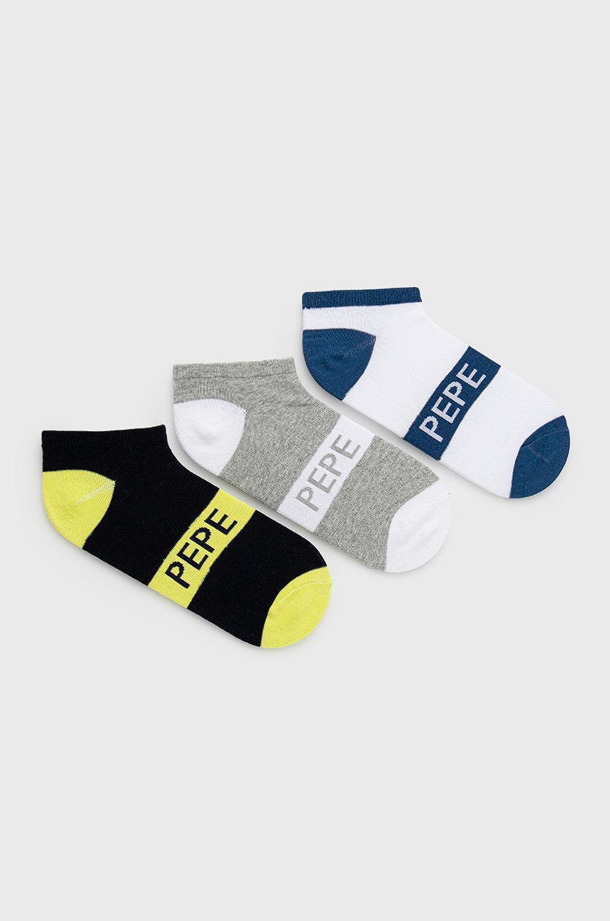 

Чорапи Pepe Jeans Roundo (3 чифта) мъжки в сиво, Сив