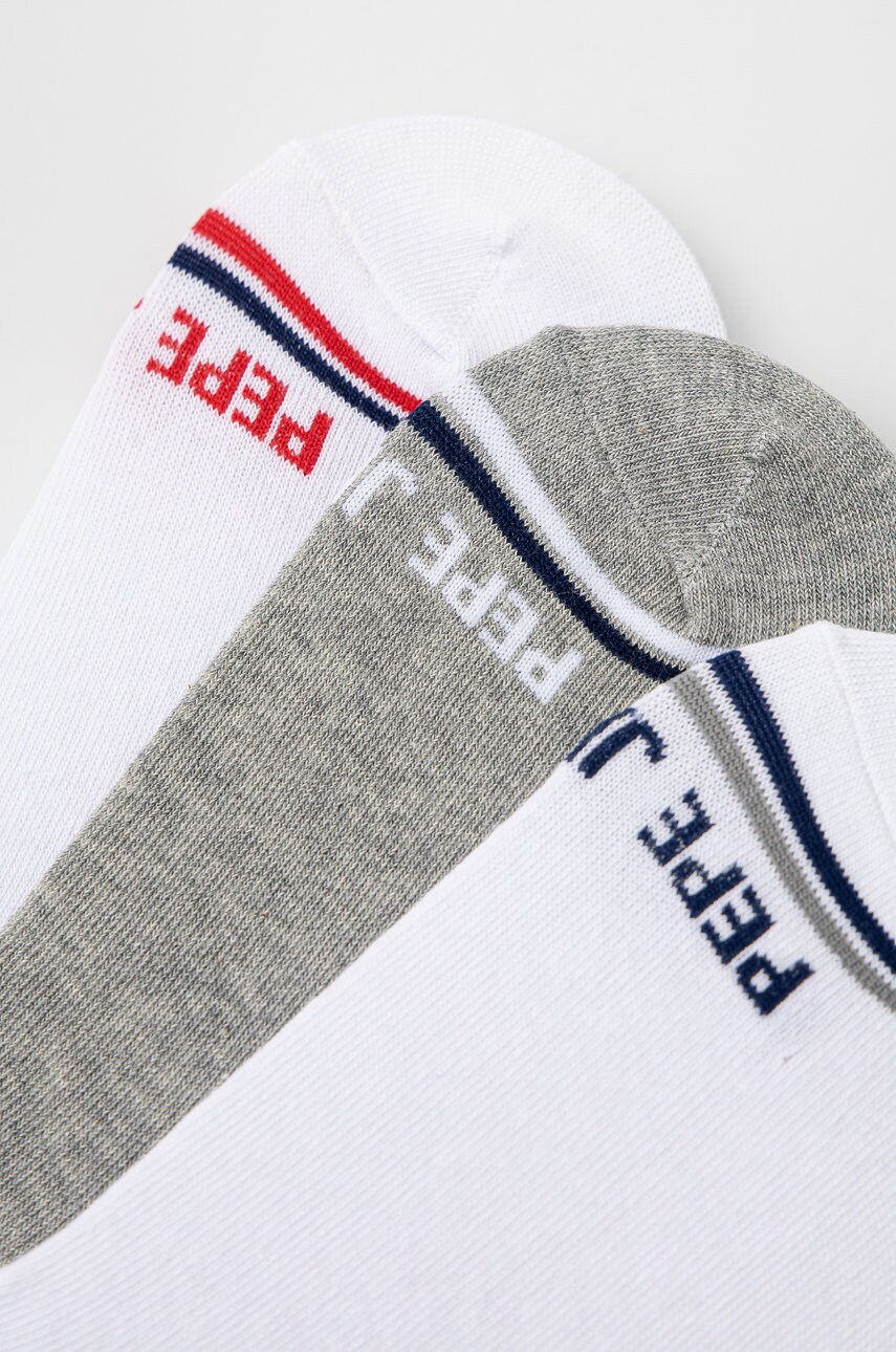 

Шкарпетки Pepe Jeans Presto (3-pack) чоловічі колір білий