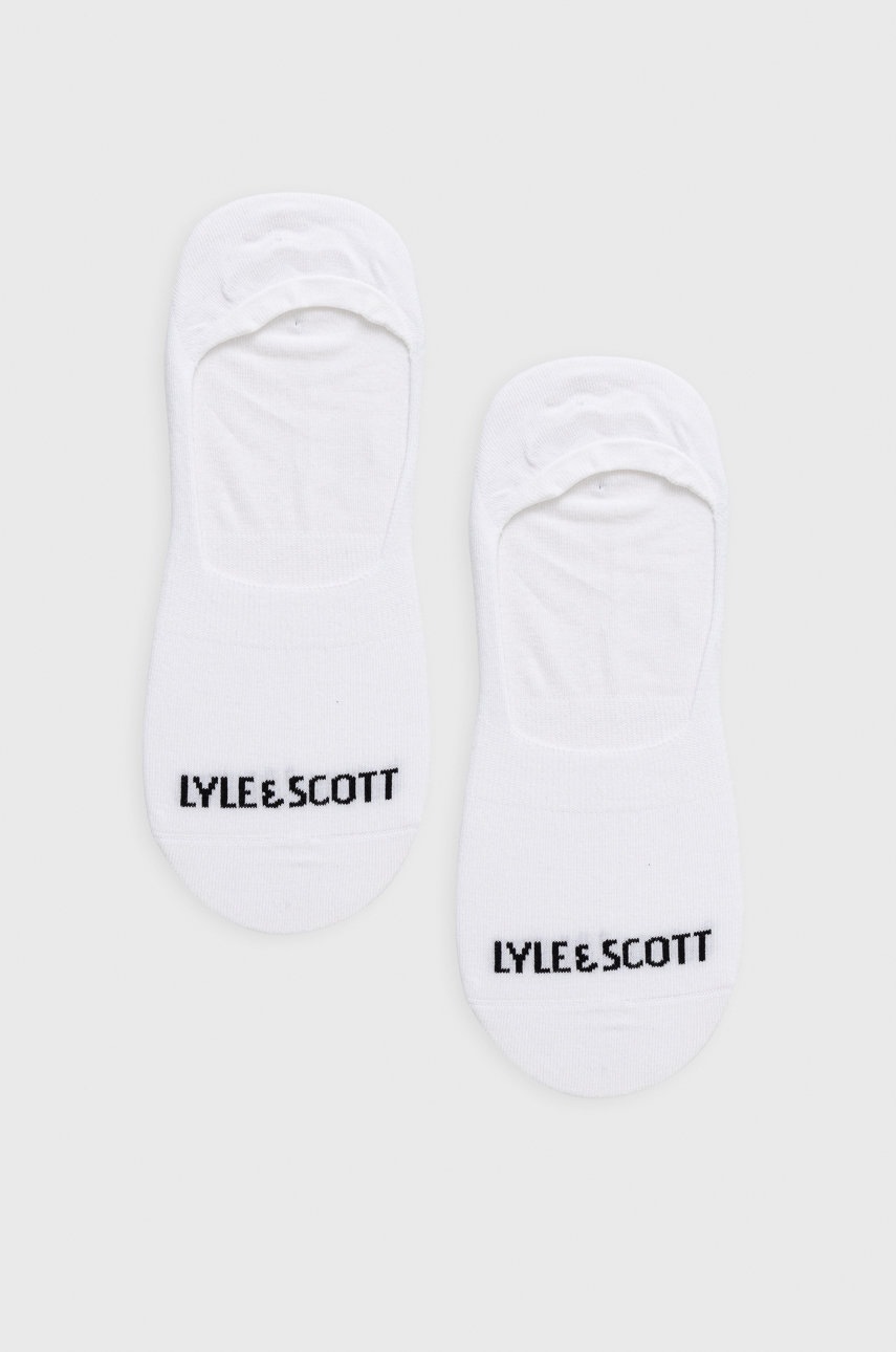 

Чорапи Lyle & Scott Alec (3-pack) мъжки в бяло, Бял