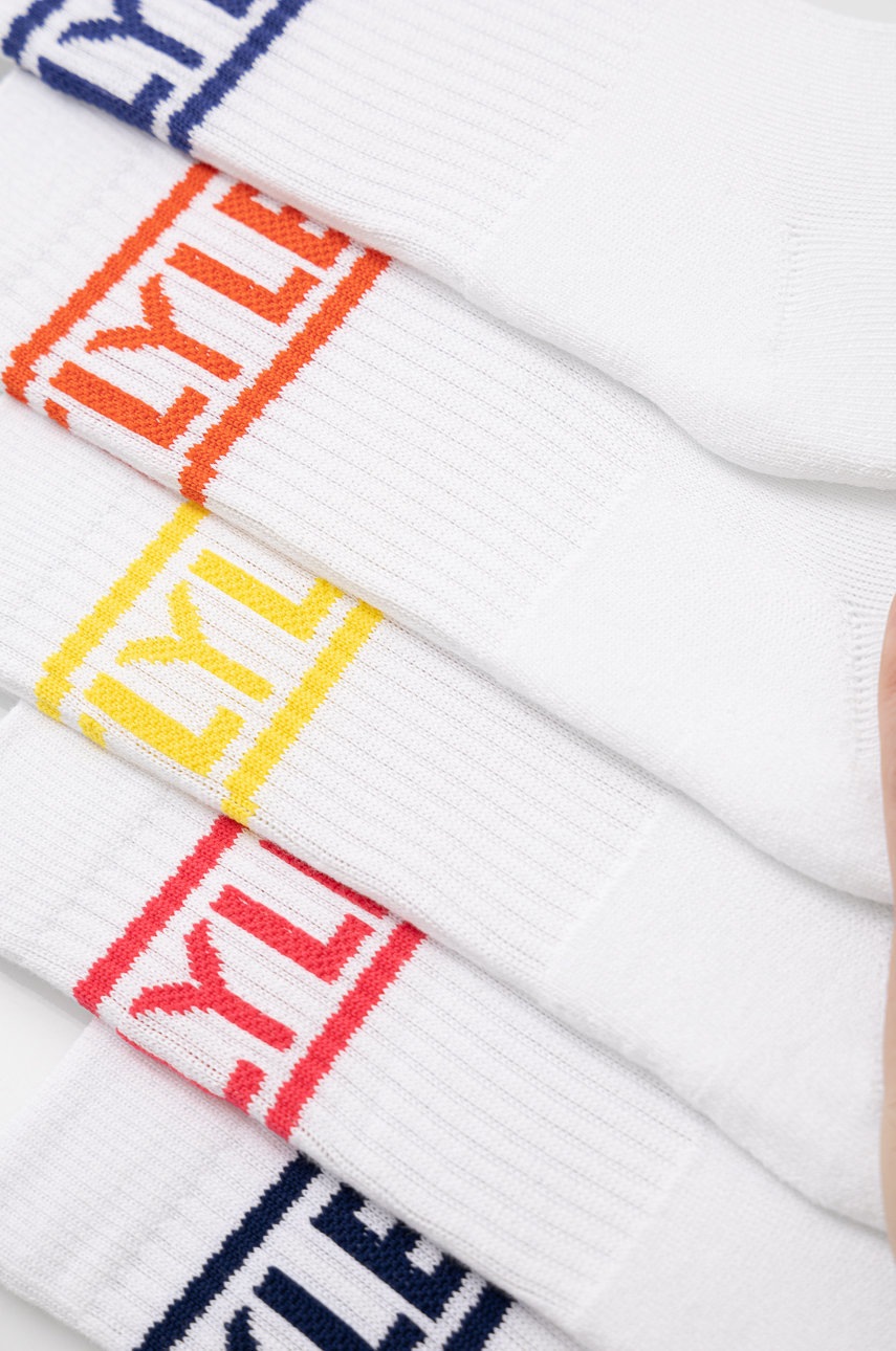 

Носки Lyle & Scott Ray (5-pack) мужские цвет белый