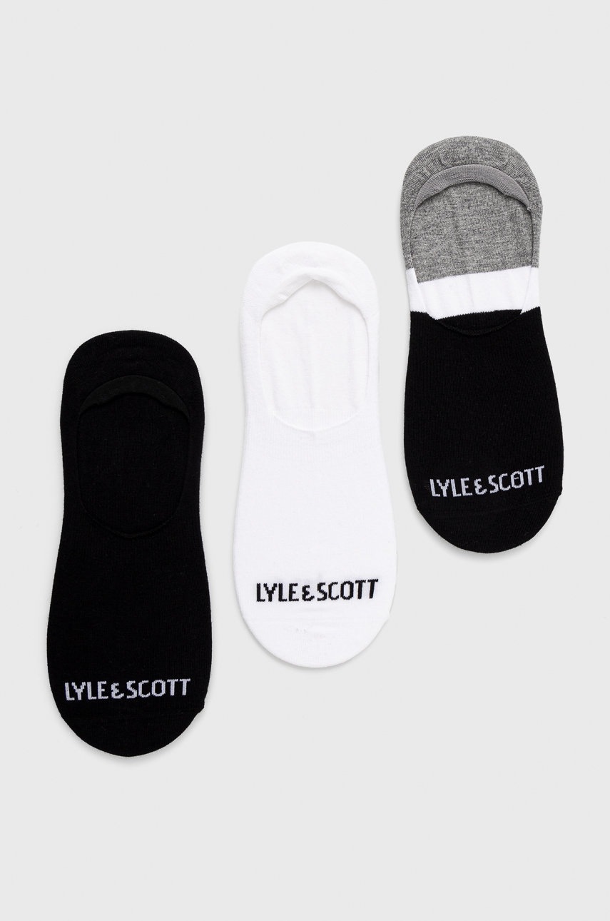 

Чорапи Lyle & Scott Bennett (3-pack), Многоцветен
