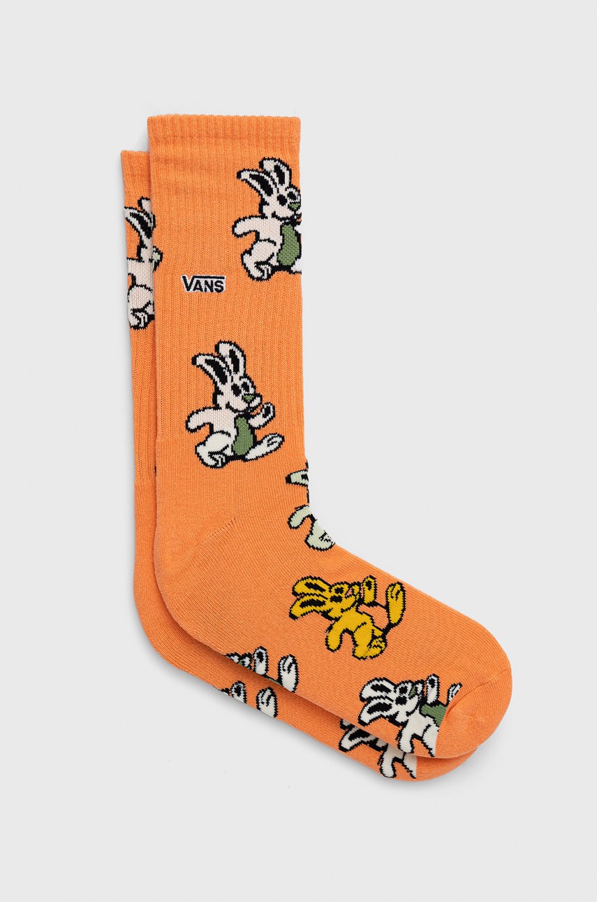 

Чорапи Vans мъжко в оранжево, Оранжев