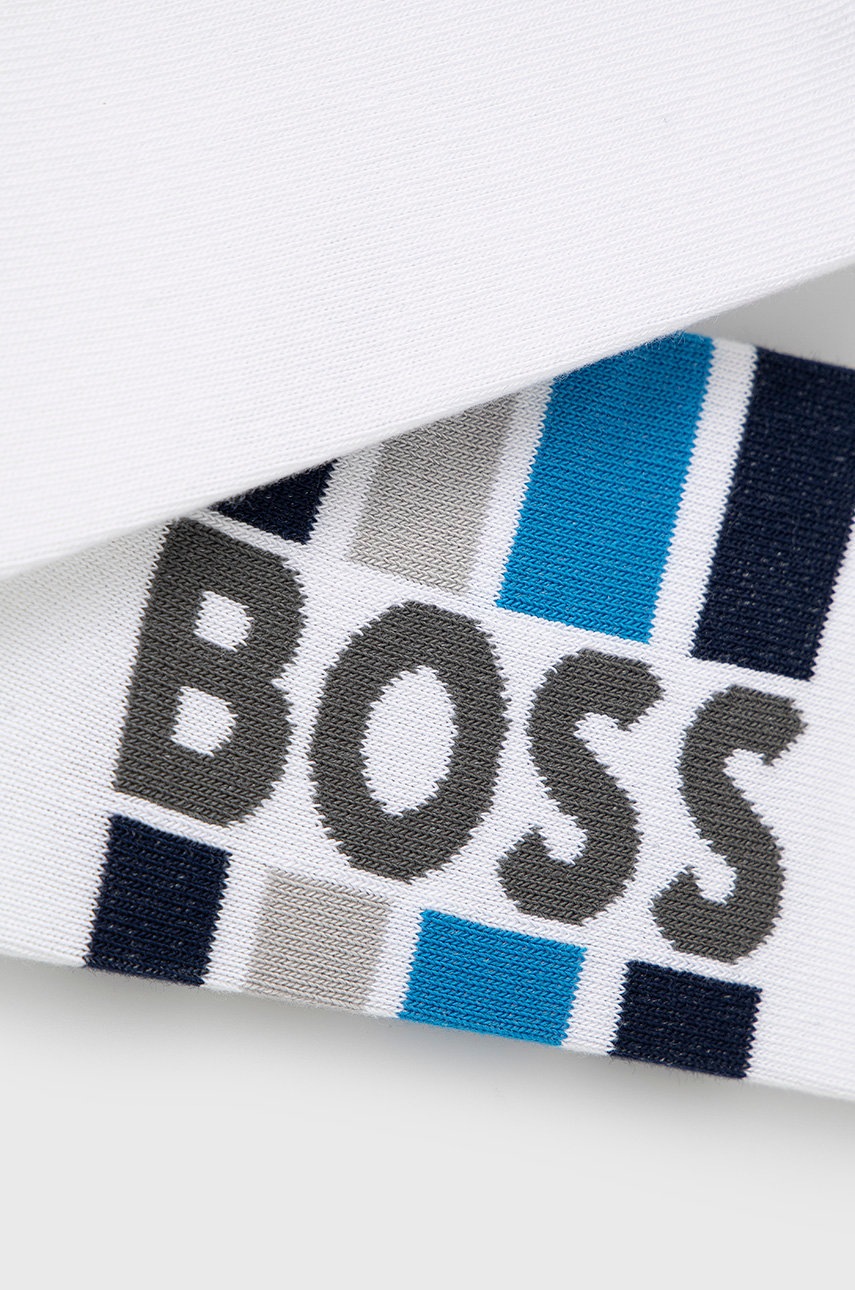 

Носки BOSS (2-pack) мужские цвет белый