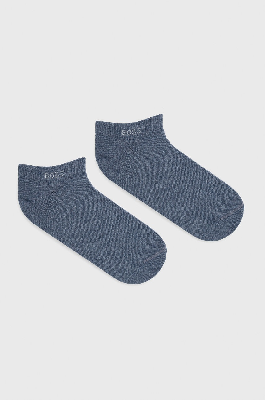 

Носки BOSS (2-pack) мужские цвет синий