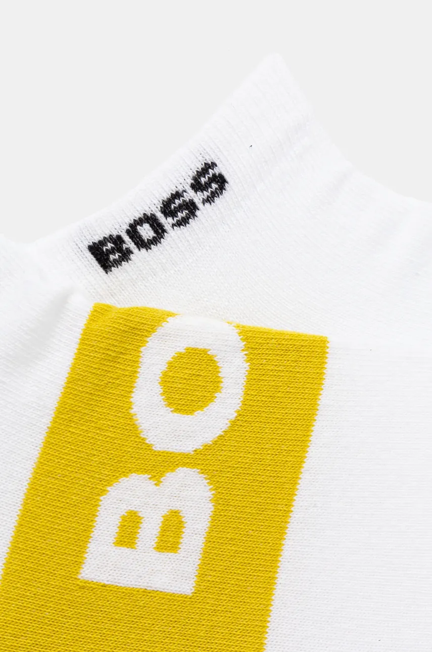 Носки BOSS 2 шт мужские цвет белый Носки BOSS 2 шт мужские цвет белый