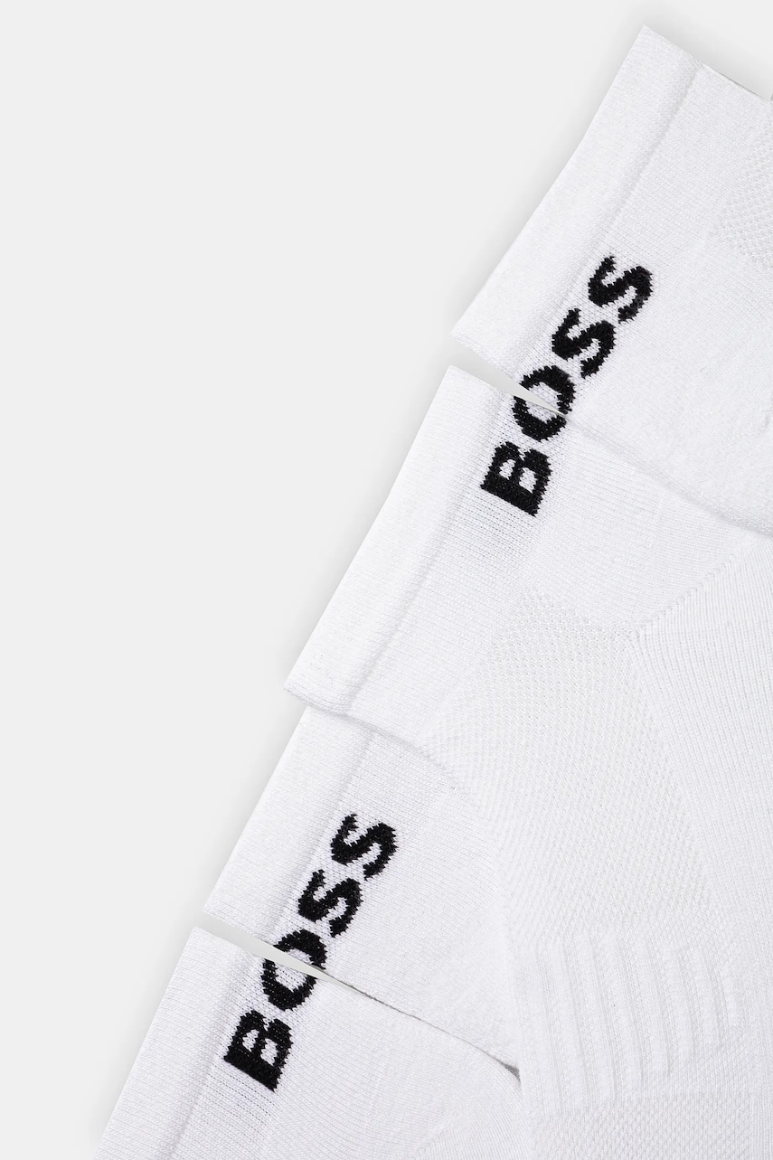 Носки BOSS (2-pack) мужские цвет белый Носки BOSS (2-pack) мужские цвет белый