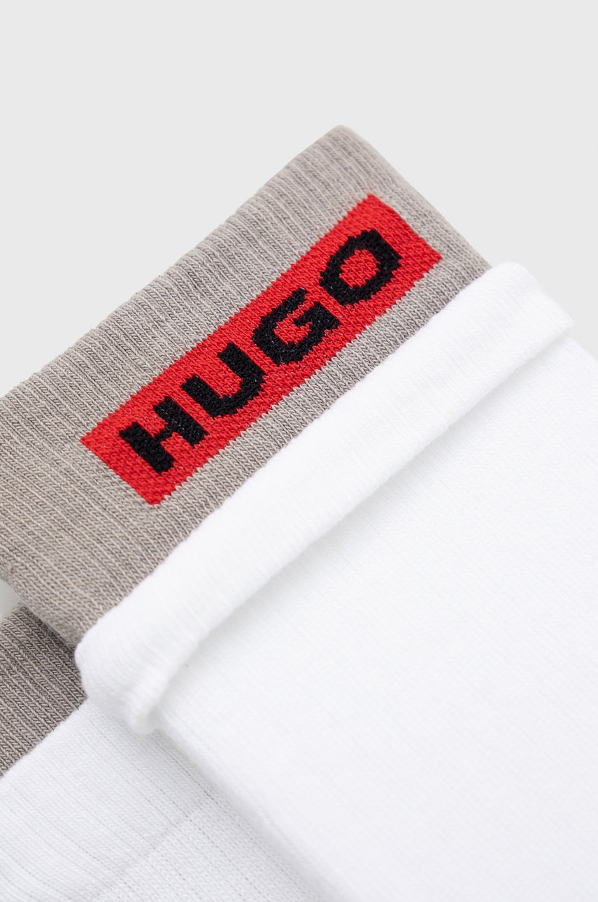 

Шкарпетки HUGO чоловічі колір білий