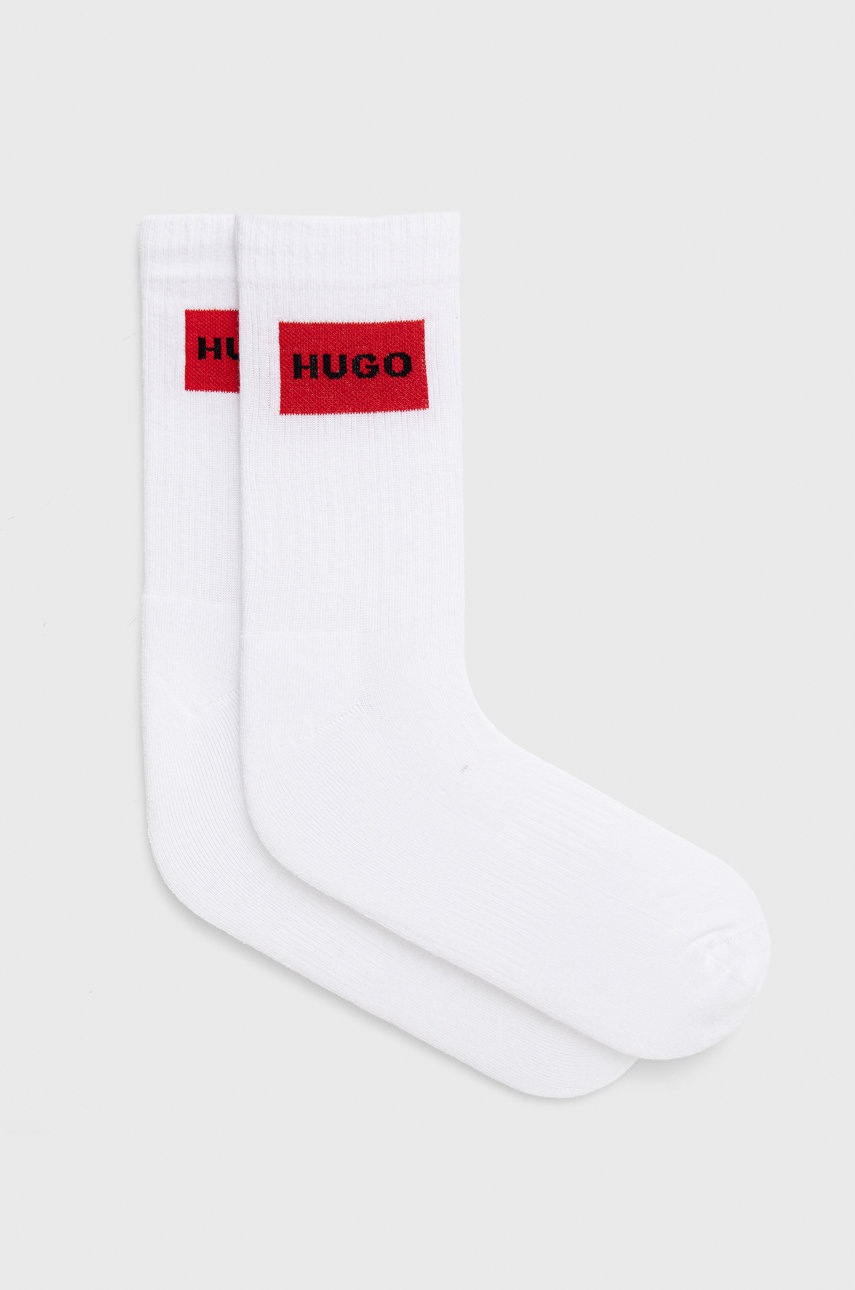 

Носки HUGO (2-pack) мужские цвет белый
