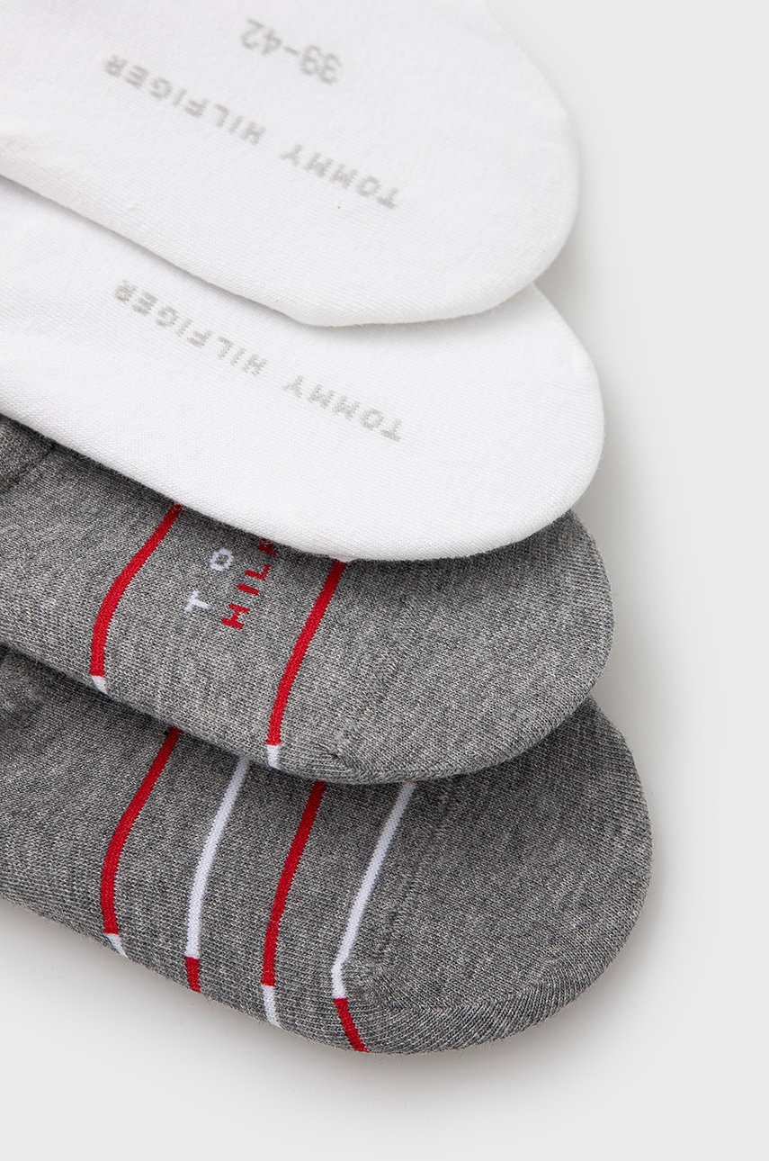 

Носки Tommy Hilfiger (4-pack) мужские цвет серый