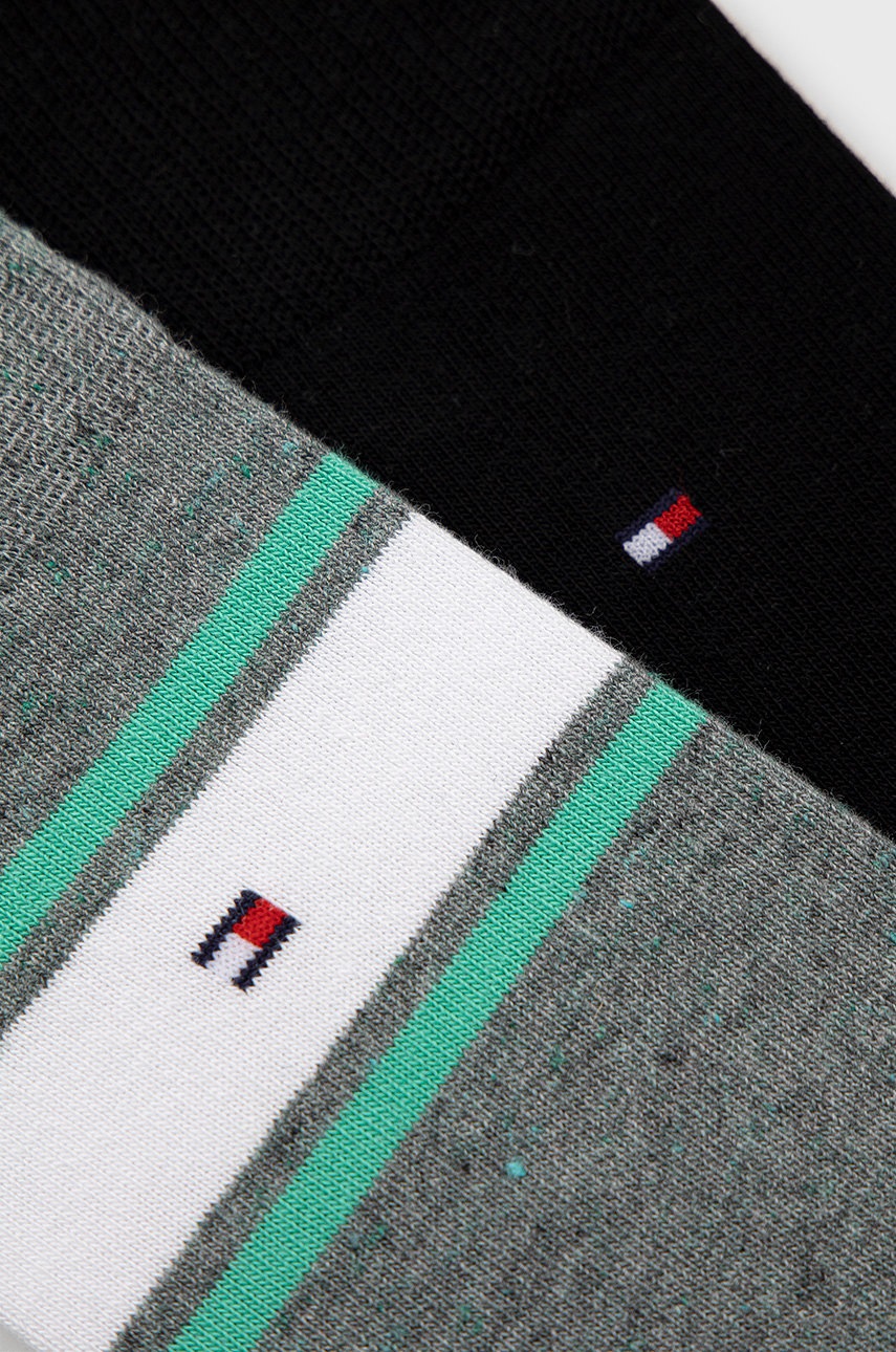 

Носки Tommy Hilfiger (2-pack) мужские цвет чёрный