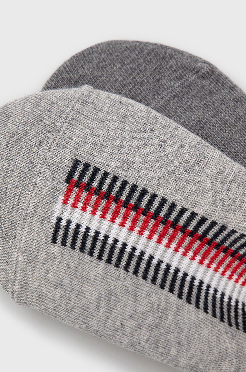 

Носки Tommy Hilfiger (2-pack) мужские цвет серый