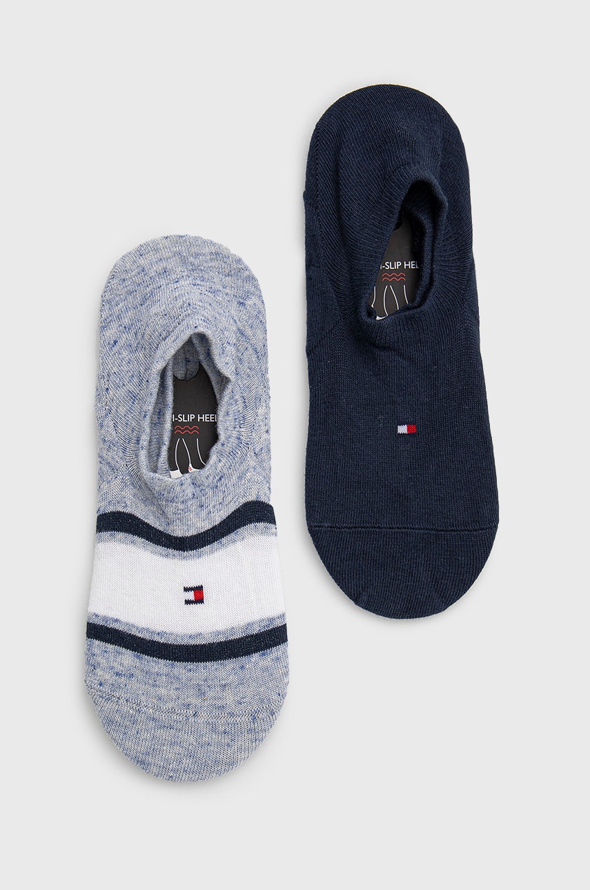 

Чорапи Tommy Hilfiger (2 чифта) мъжки в тъмносиньо, Тъмносин