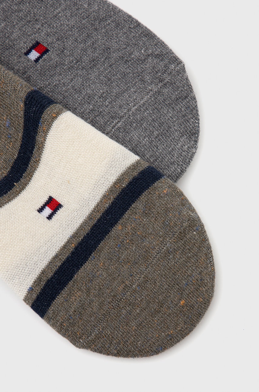

Носки Tommy Hilfiger (2-pack) мужские цвет зелёный