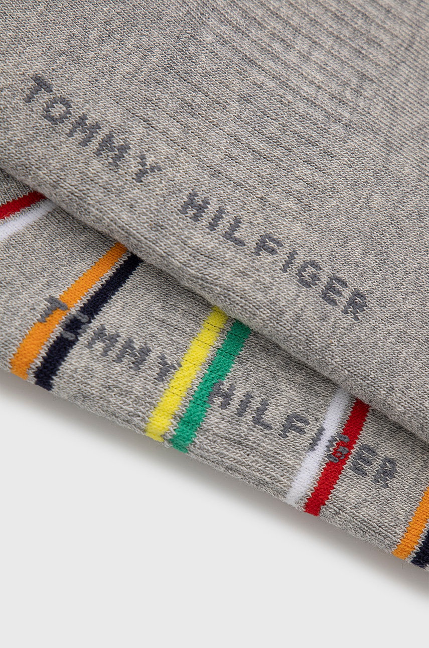 

Носки Tommy Hilfiger (2-pack) мужские цвет серый
