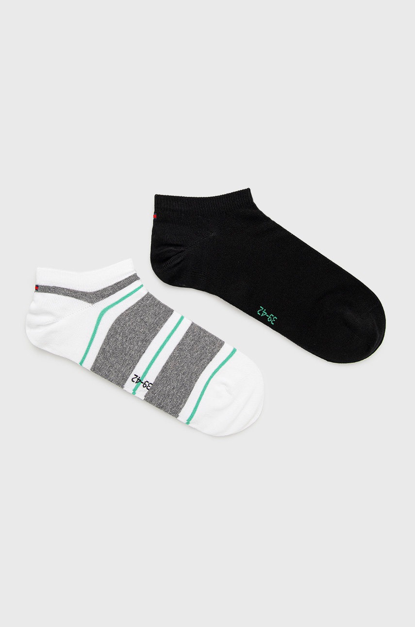 

Носки Tommy Hilfiger (2-pack) мужские цвет чёрный